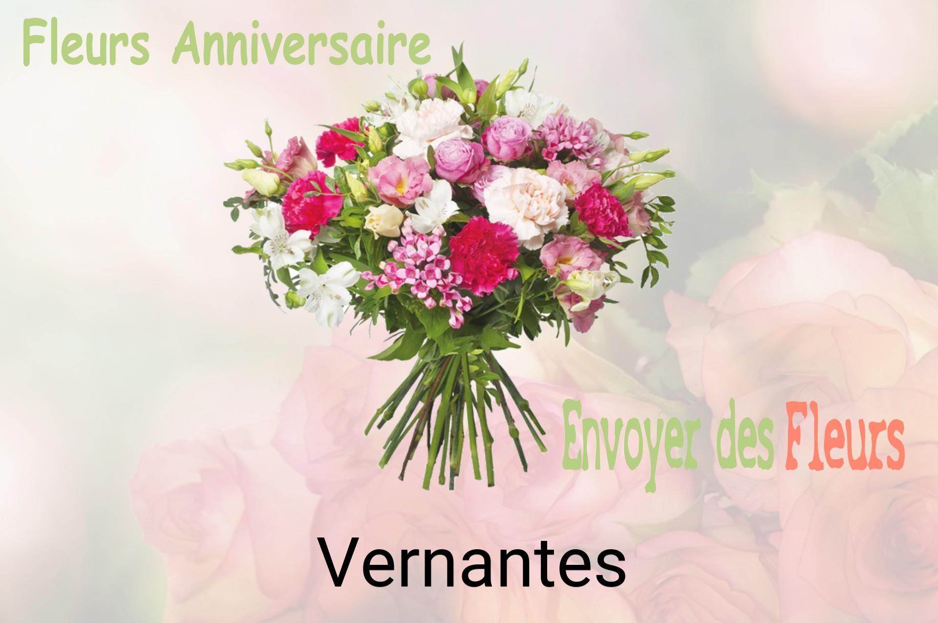 Bouquet de fleurs d’anniversaire livré à Vernantes
